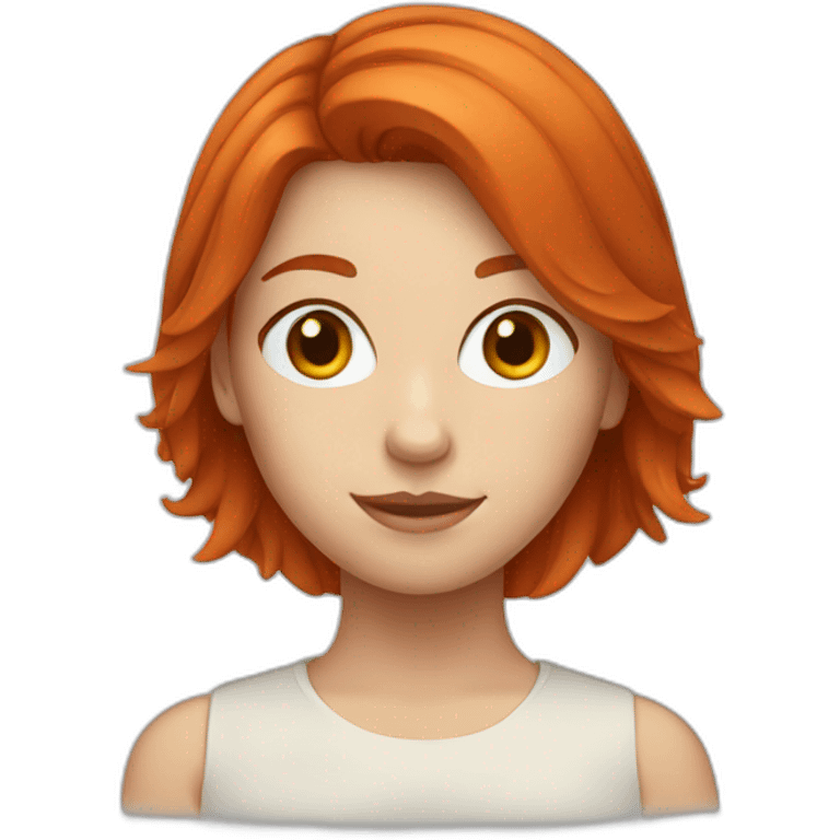 Redhead girl emoji