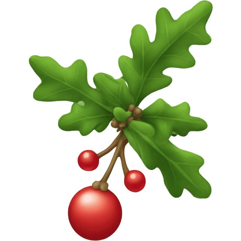 mistletoe  emoji