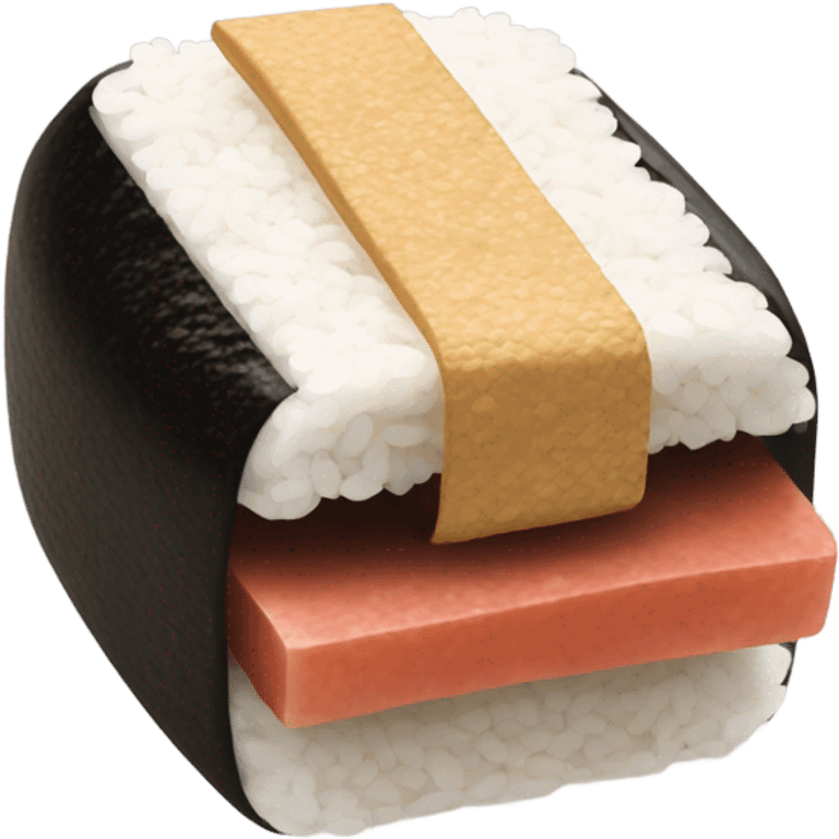 Spam musubi emoji