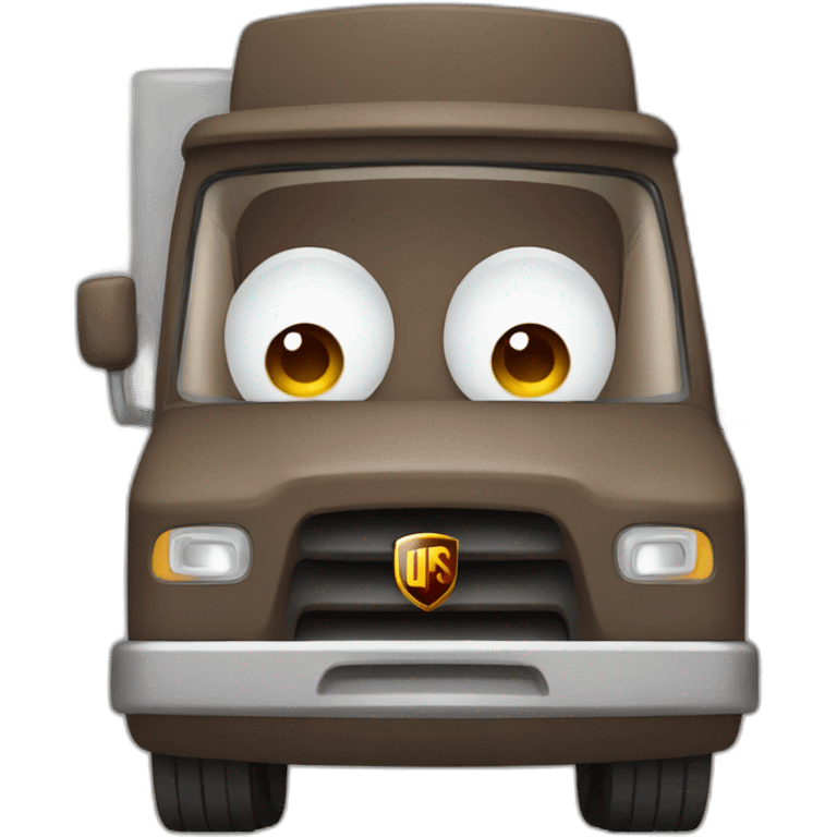 ups-delivery-truck emoji