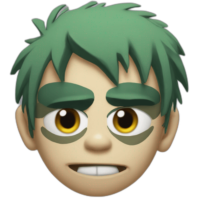 Gorillaz 2-D emoji