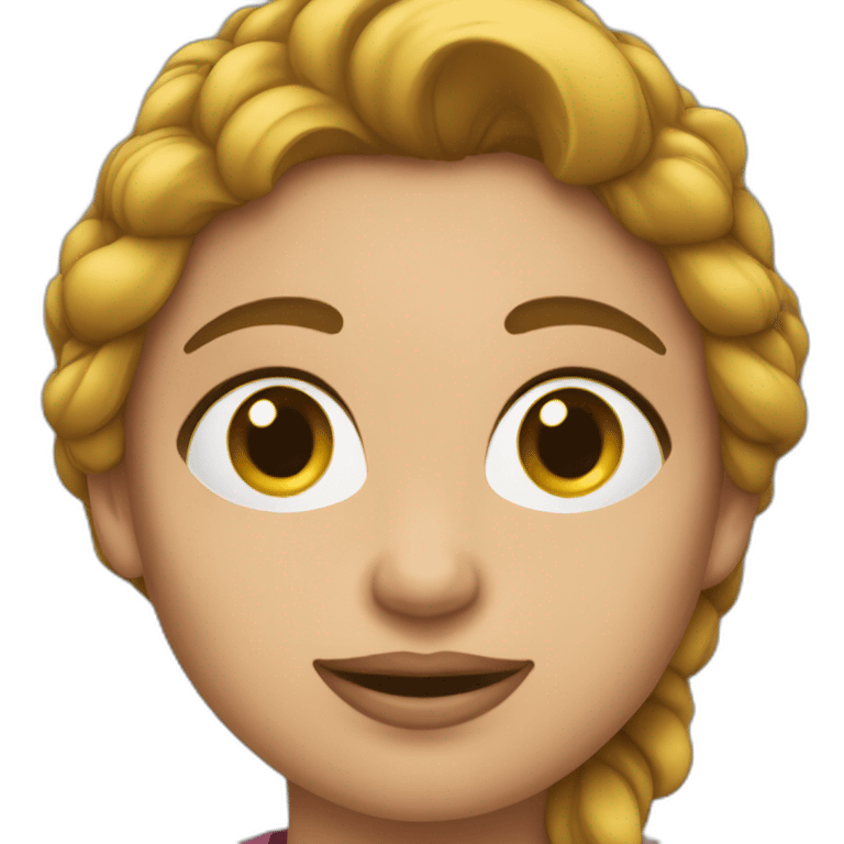 Femme qui boude bras croisés emoji