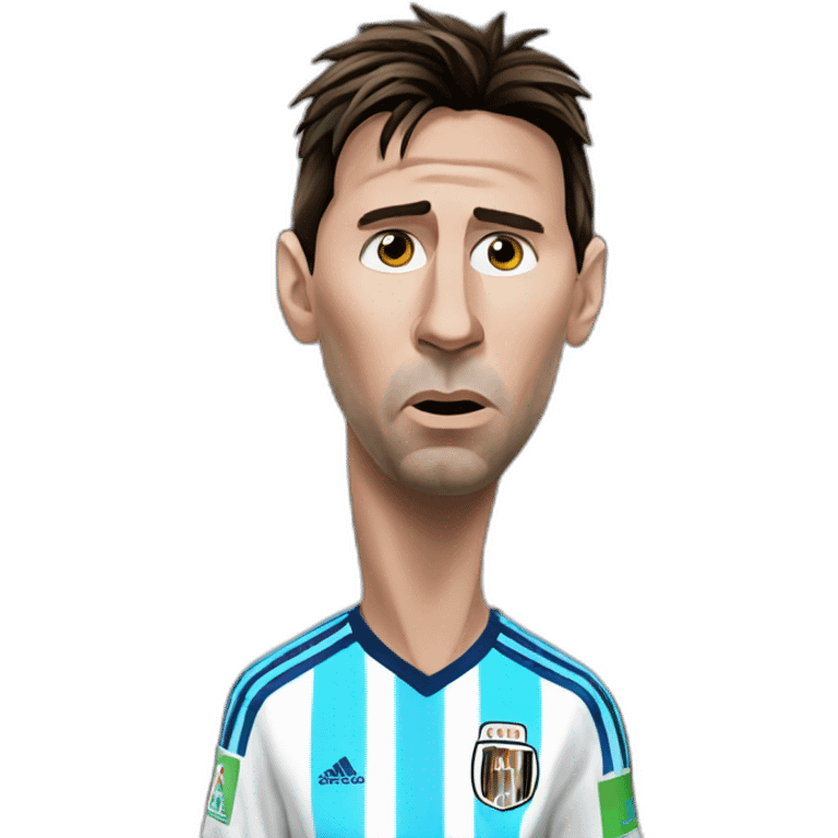 Lionel Messi lose World Cup emoji