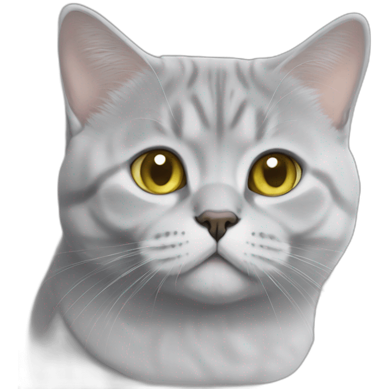 green eyes, golden british shorthair, silver golden british shorthair emoji