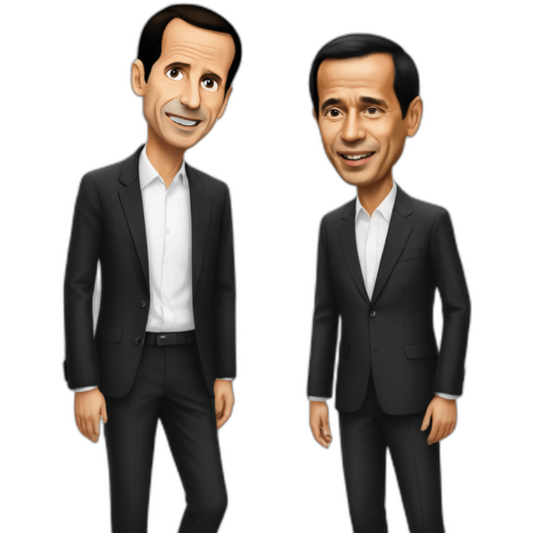 Allegri and jokowi emoji