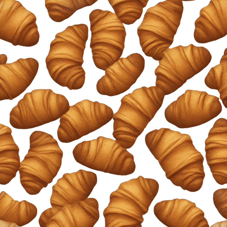 Chocolate croissant emoji