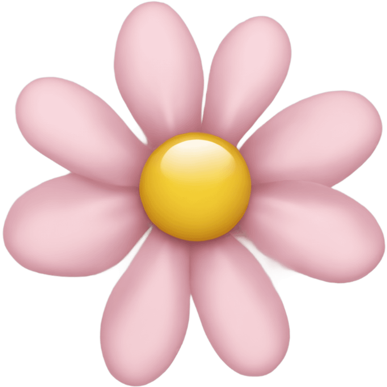 light pink flower emoji