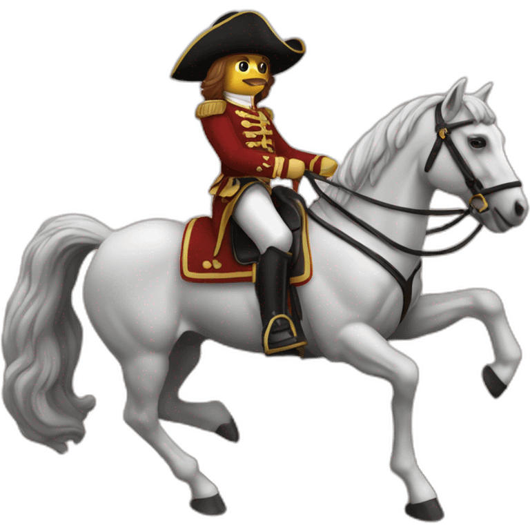 Cavalier sur cheval emoji