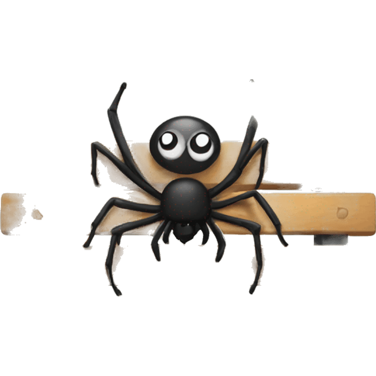 spider on a bench emoji