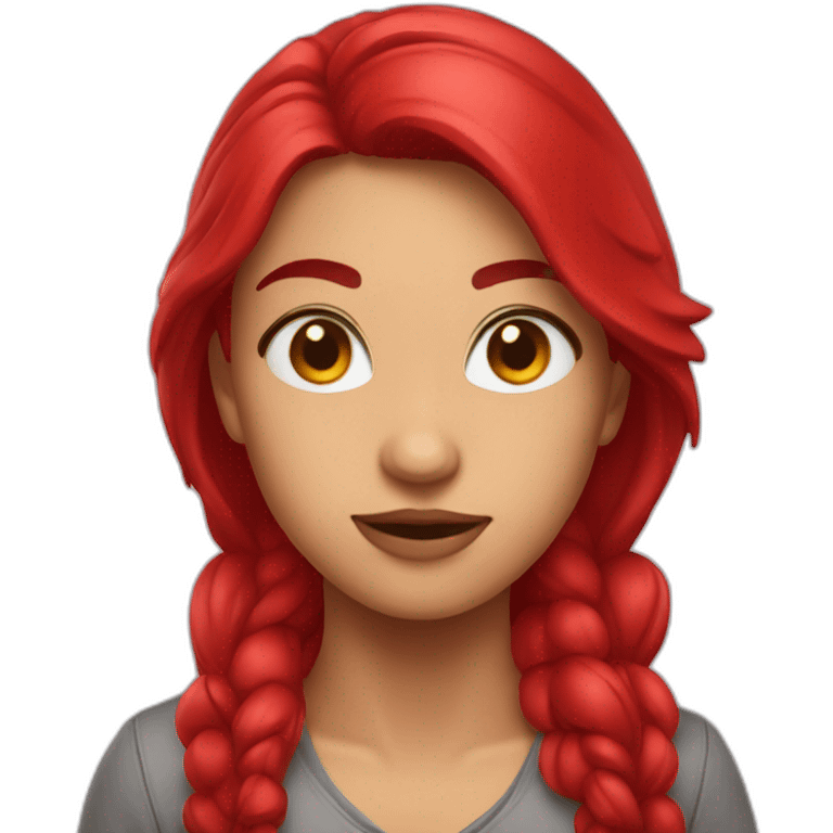 red rubi  emoji