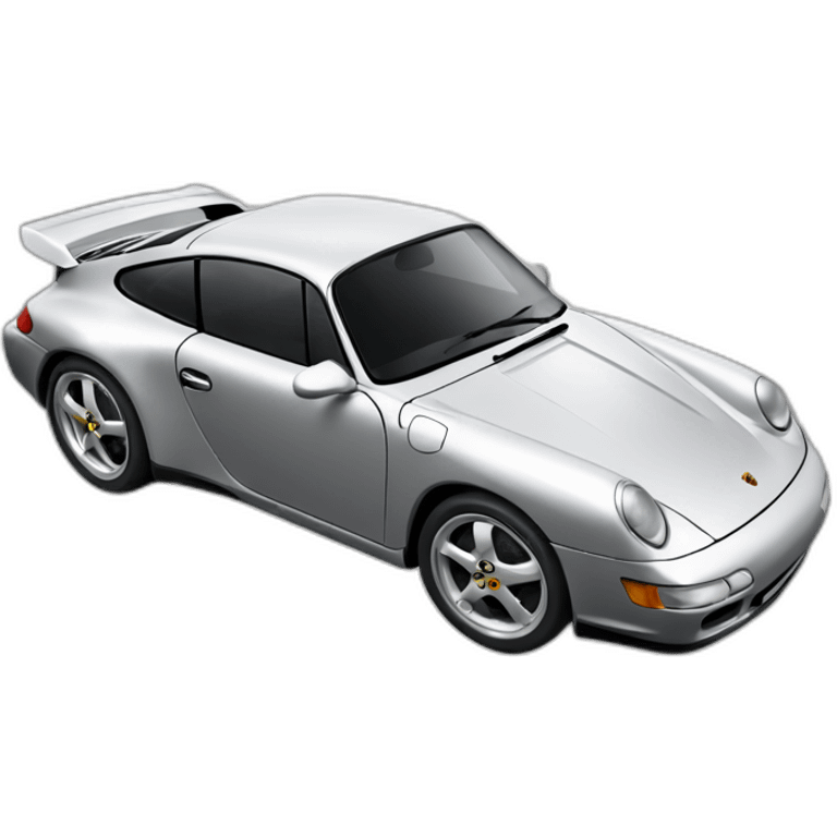 Porsche car from movie bad boys emoji