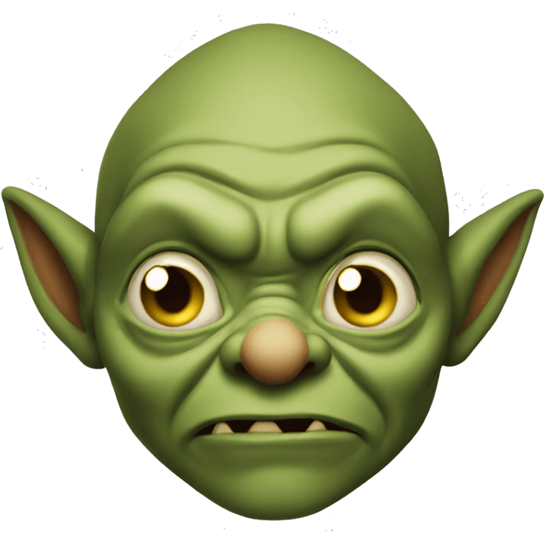 goblin face emoji