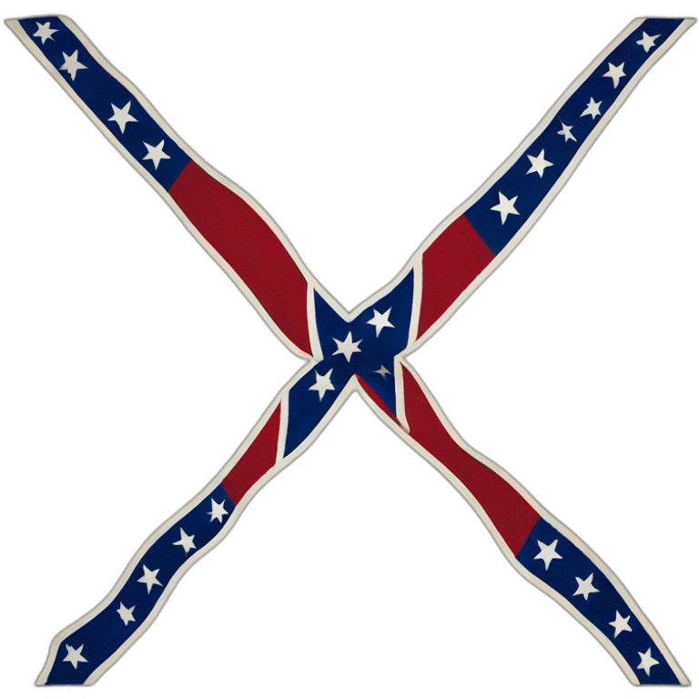 American south confederate flag emoji