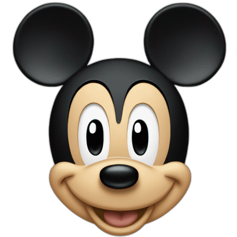 Mickey mouse emoji