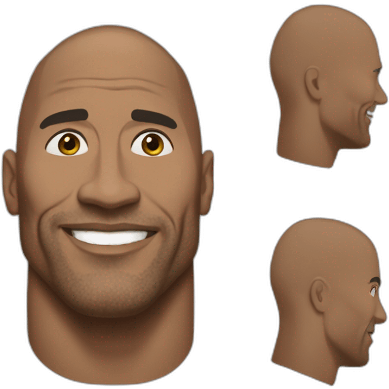 dwayne the rock jonson emoji