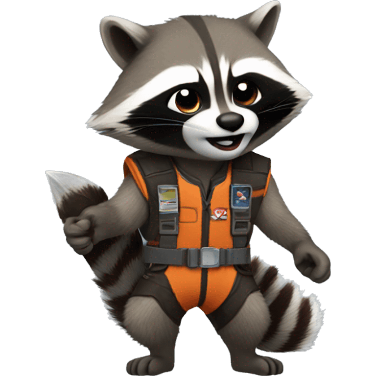 Rocket racoon  emoji