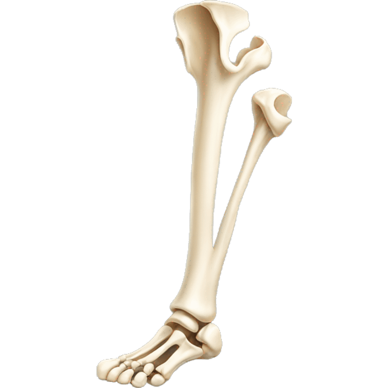 Leg bone  emoji