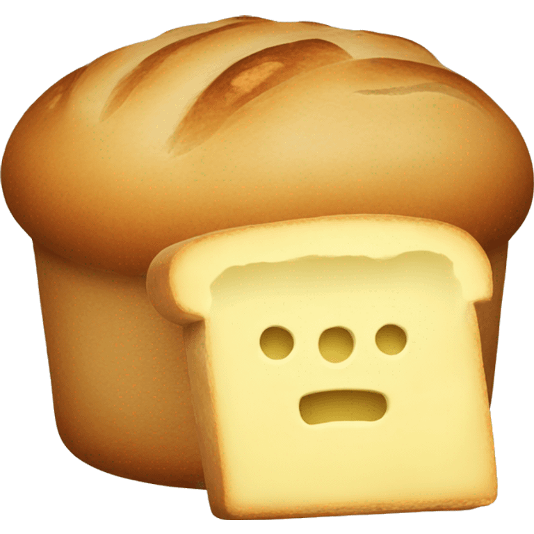 Sourdough and butter emoji