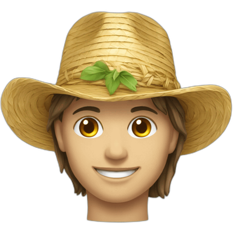 Les chapeaux de paille ont piece emoji