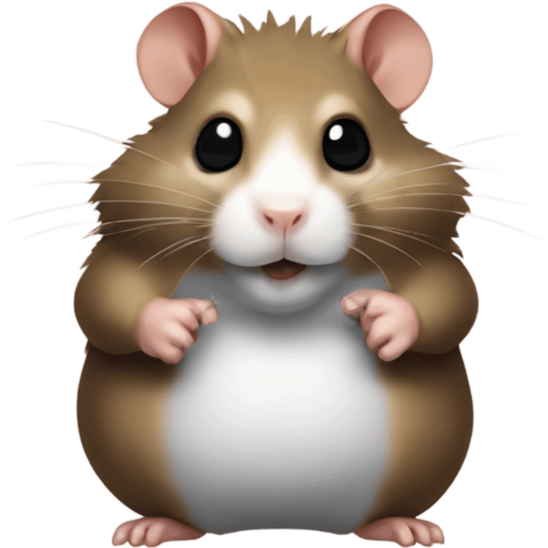 Hamster gangster emoji