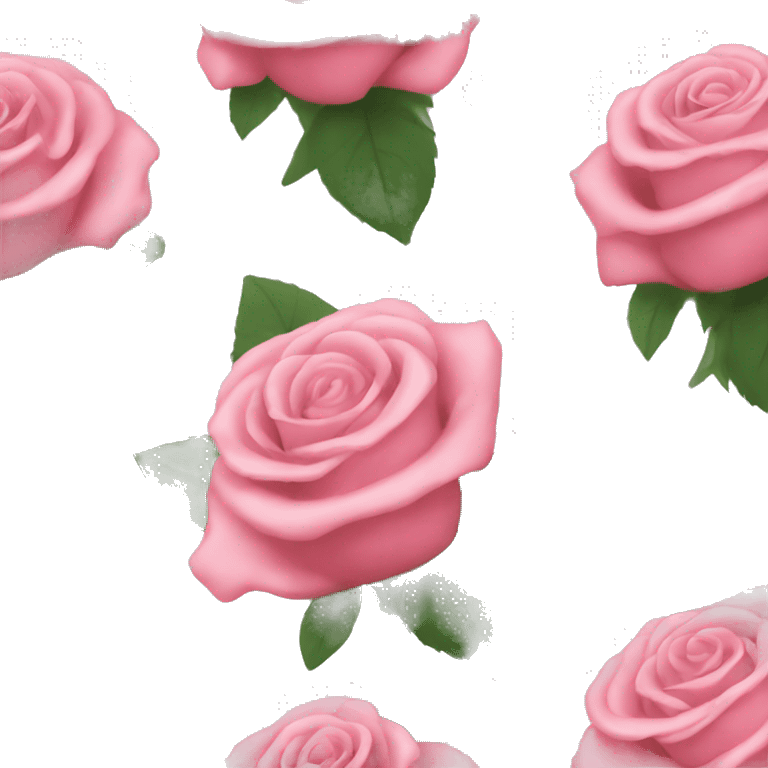 Rosa roses Bouquet  emoji