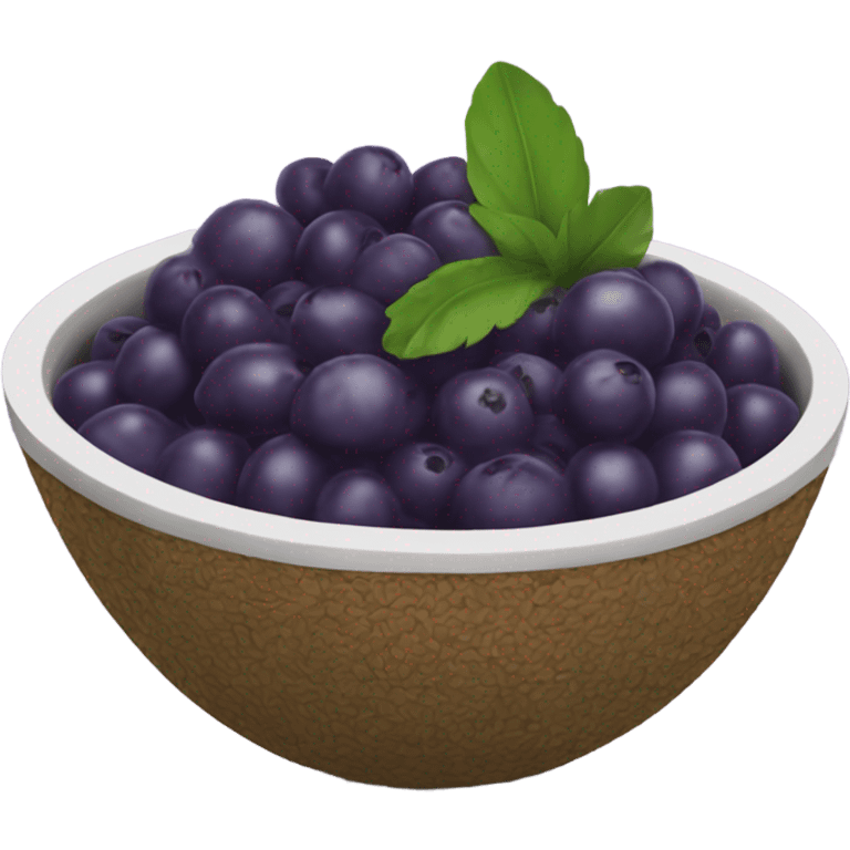 açaí bowl emoji