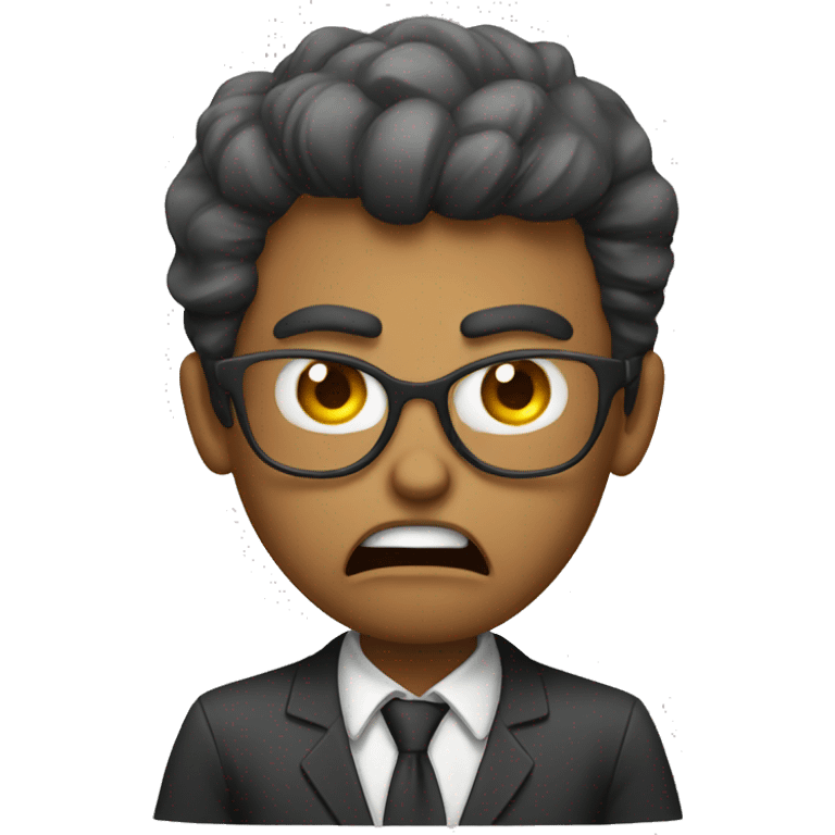 angry teacher emoji