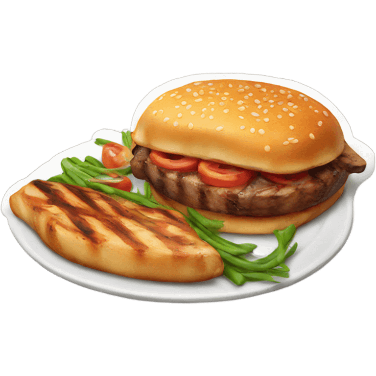 Delicious grill emoji