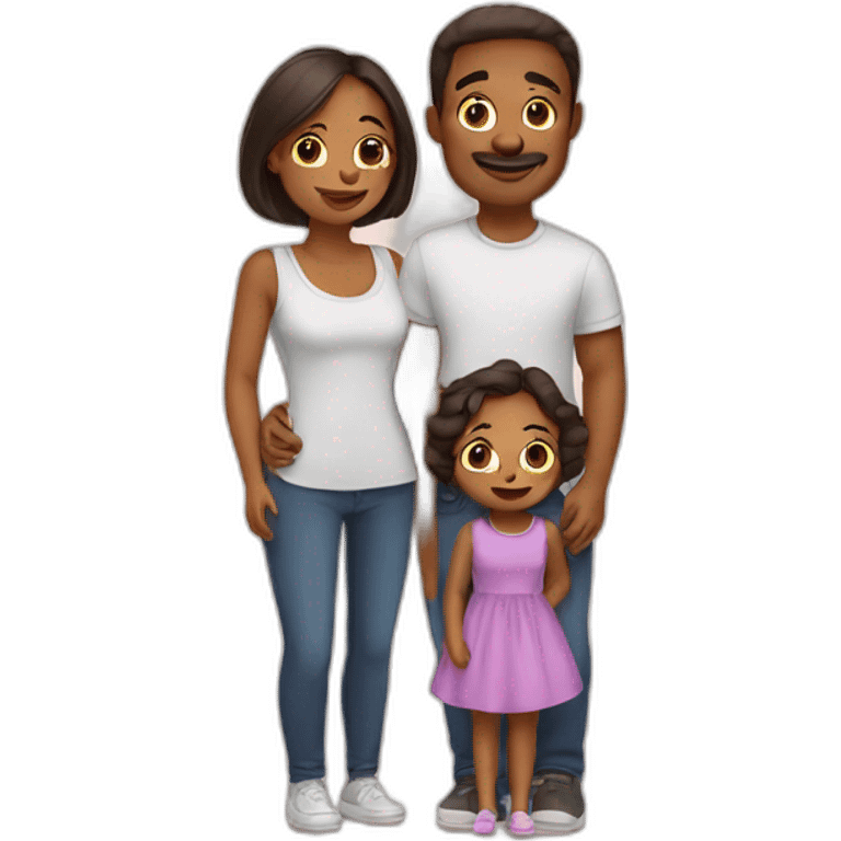 Cute family  emoji