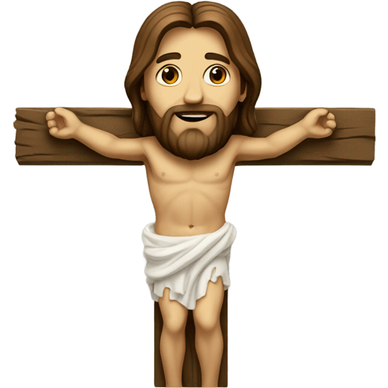 Jesus on the cross emoji