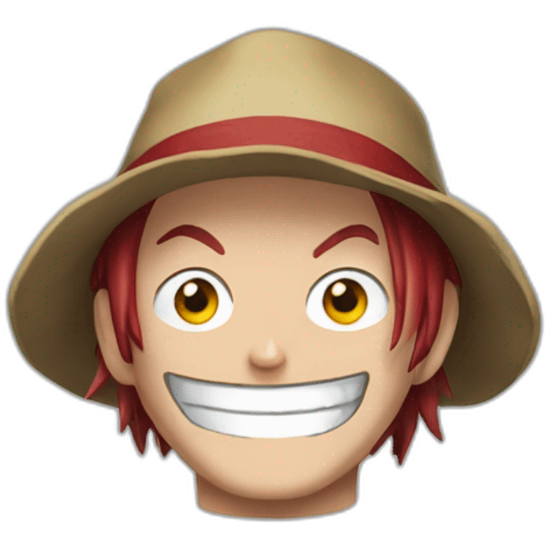 shanks dans one piece emoji