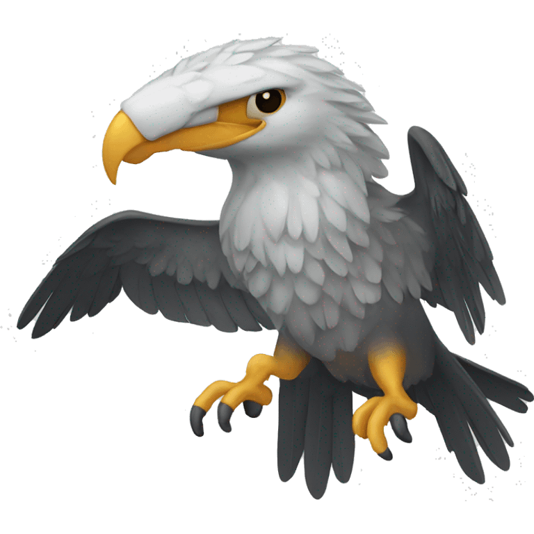 fliegender adler greit  emoji