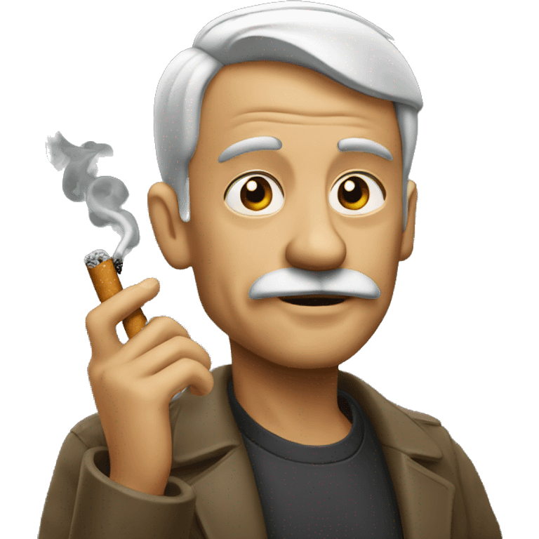 man with cigarette  emoji