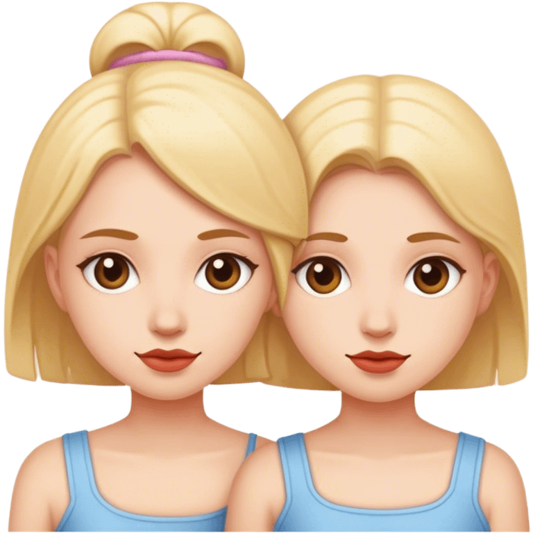 two sisters emoji