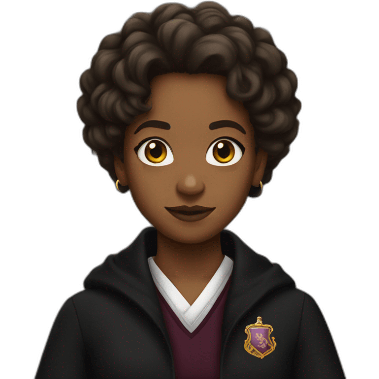 Black Hermione Granger emoji