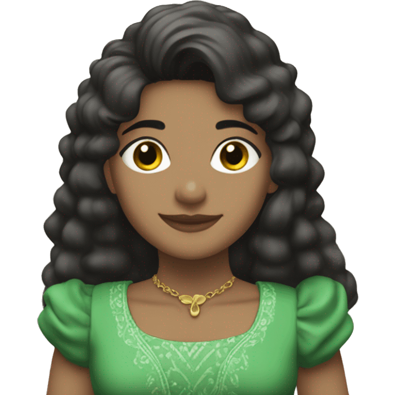 Joya Esmeralda verde ￼ emoji