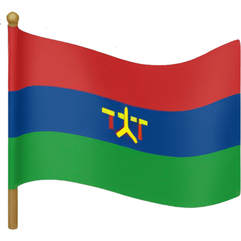 Dagestan flag emoji