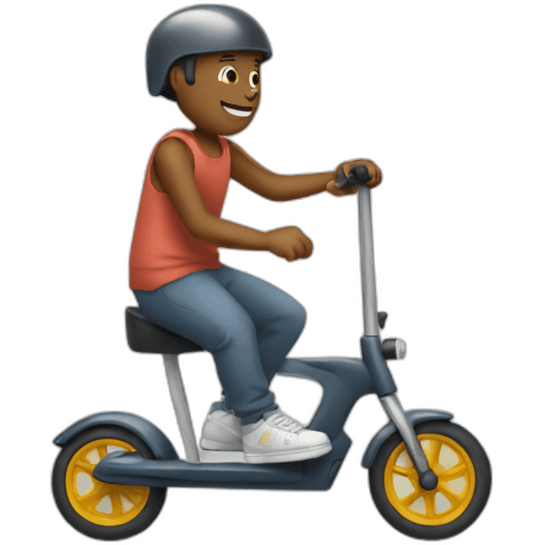 Trotinette freestyle emoji