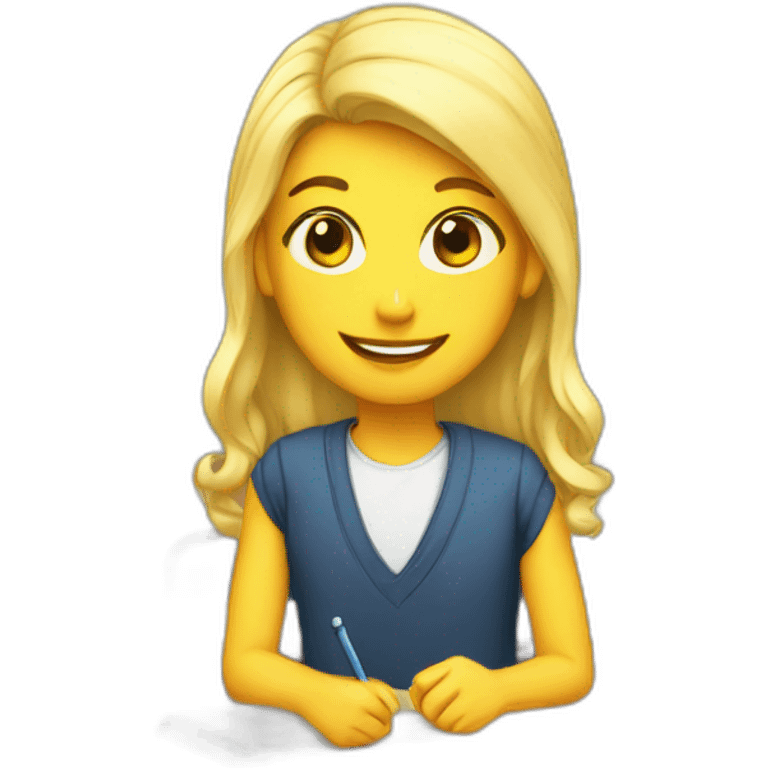 a school class emoji