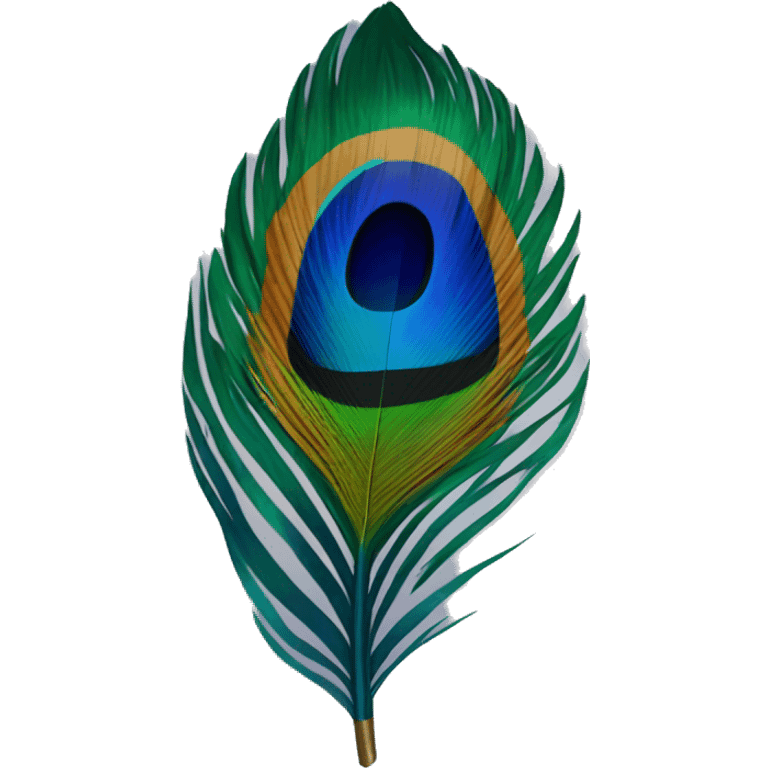 peacock feather emoji