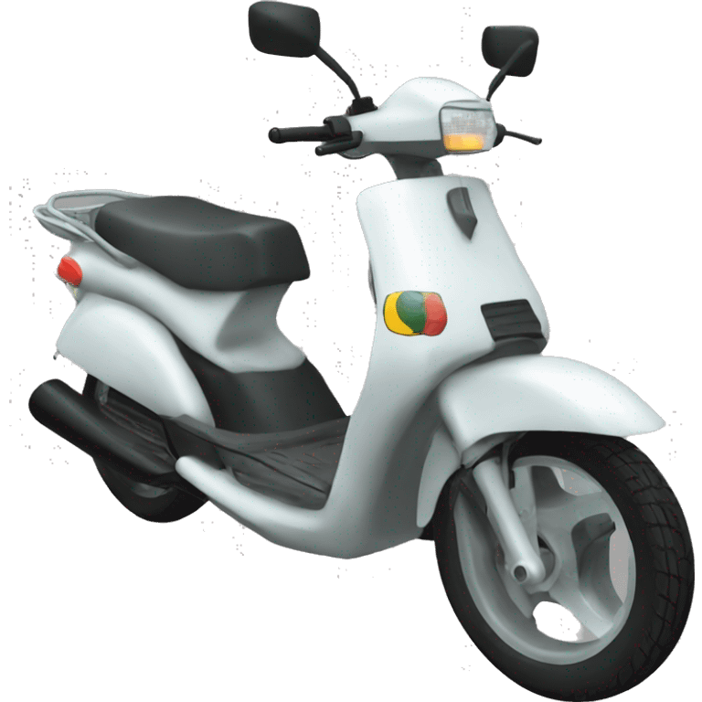 A 2006 viva city moped that is modded emoji