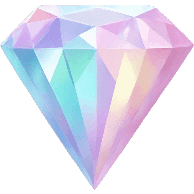 Pastel diamond  emoji