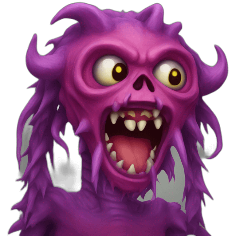 the scariest monster ever emoji