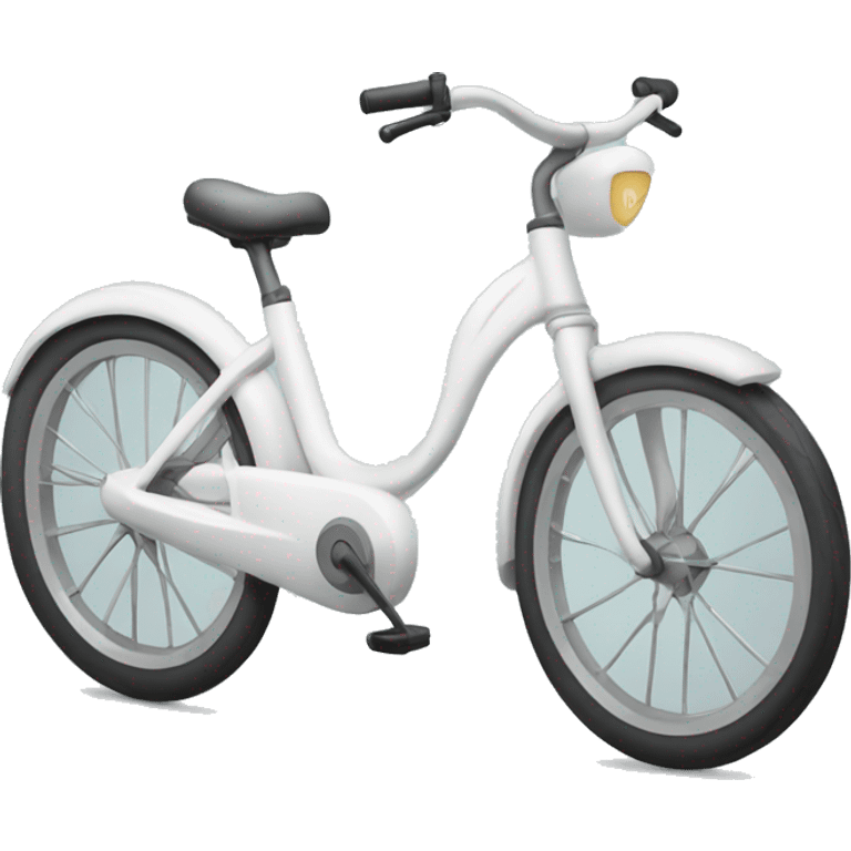 White bike emoji