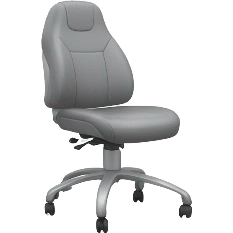 Silver seat ibisa from side emoji