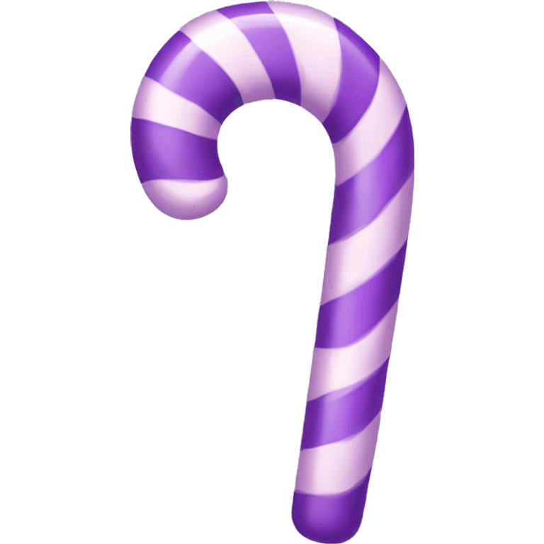 Lilac Candy cane  emoji