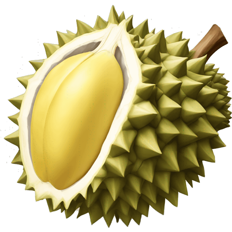 Durian fruit emoji