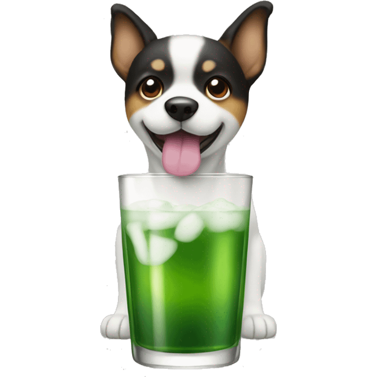 Soju dog emoji