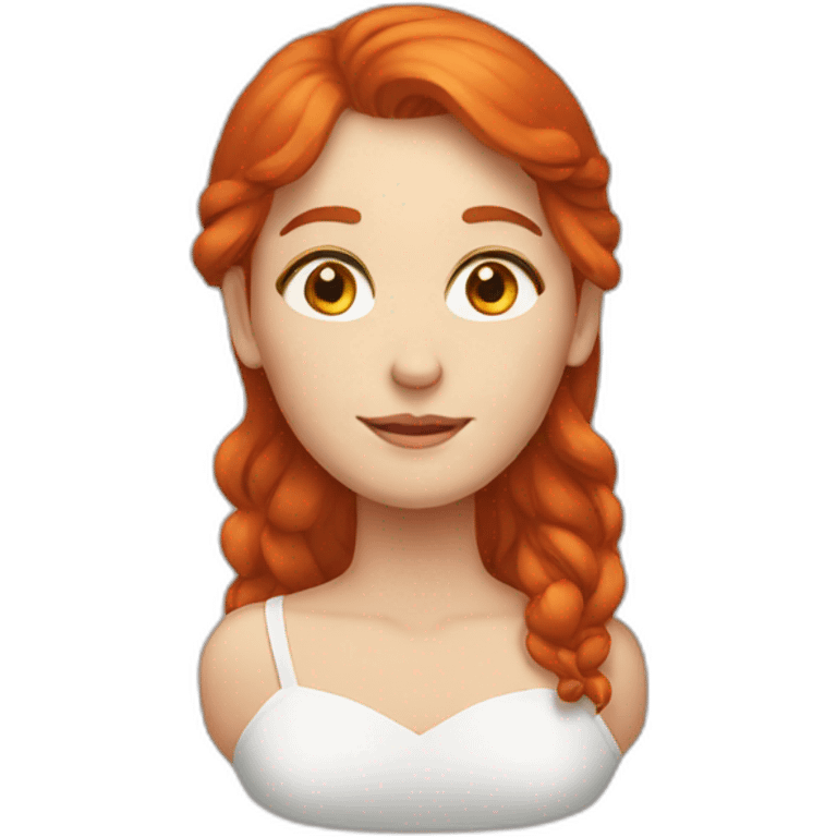 a redhead couple emoji