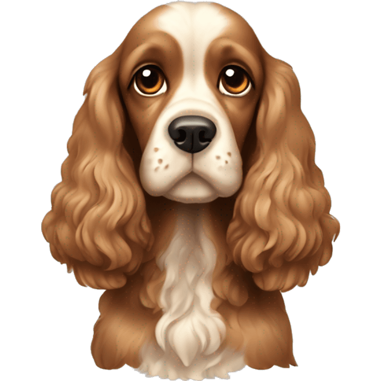 Cocker spaniel old  emoji